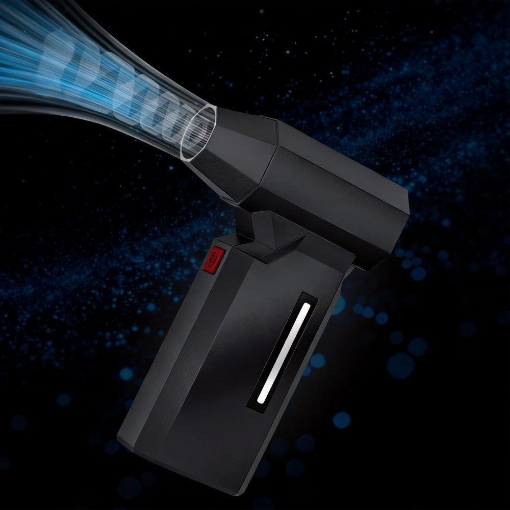 TitanJet X-1 Industrial Pocket Turbo Fan - 130,000 RPM Air Duster & Blower (Carbon Black)