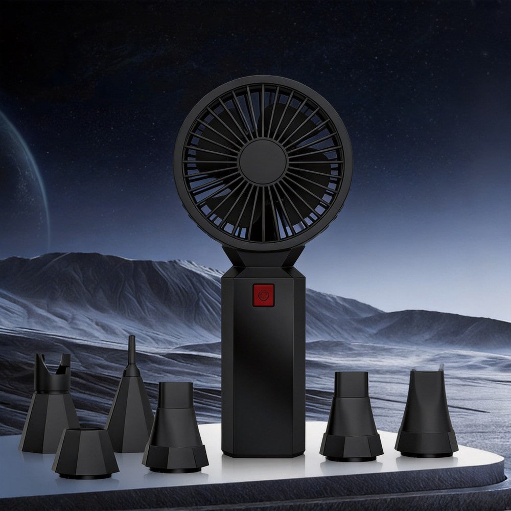 TitanJet X-1 Industrial Pocket Turbo Fan - 130,000 RPM Air Duster & Blower (Carbon Black)